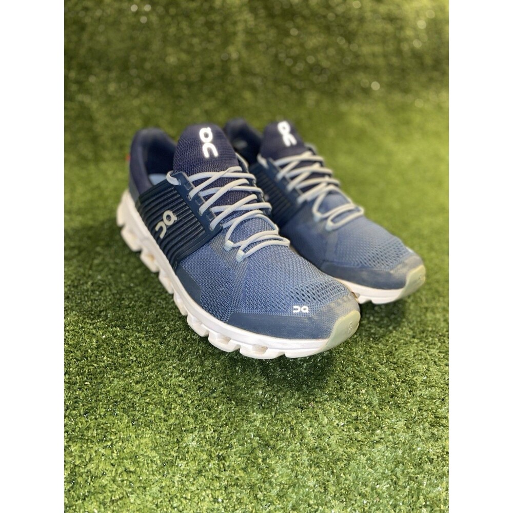 On Cloud Men’s Shoes Size 14 Blue Cloudtec Running Athletic Sneakers *READ*